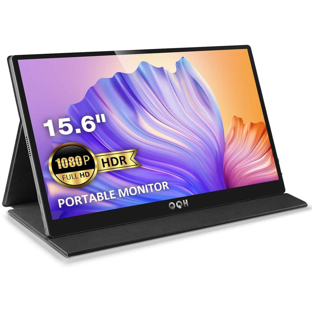 QQH 15.6インチ 1080P IPS ポータブルモニター（リファービッシュ品）