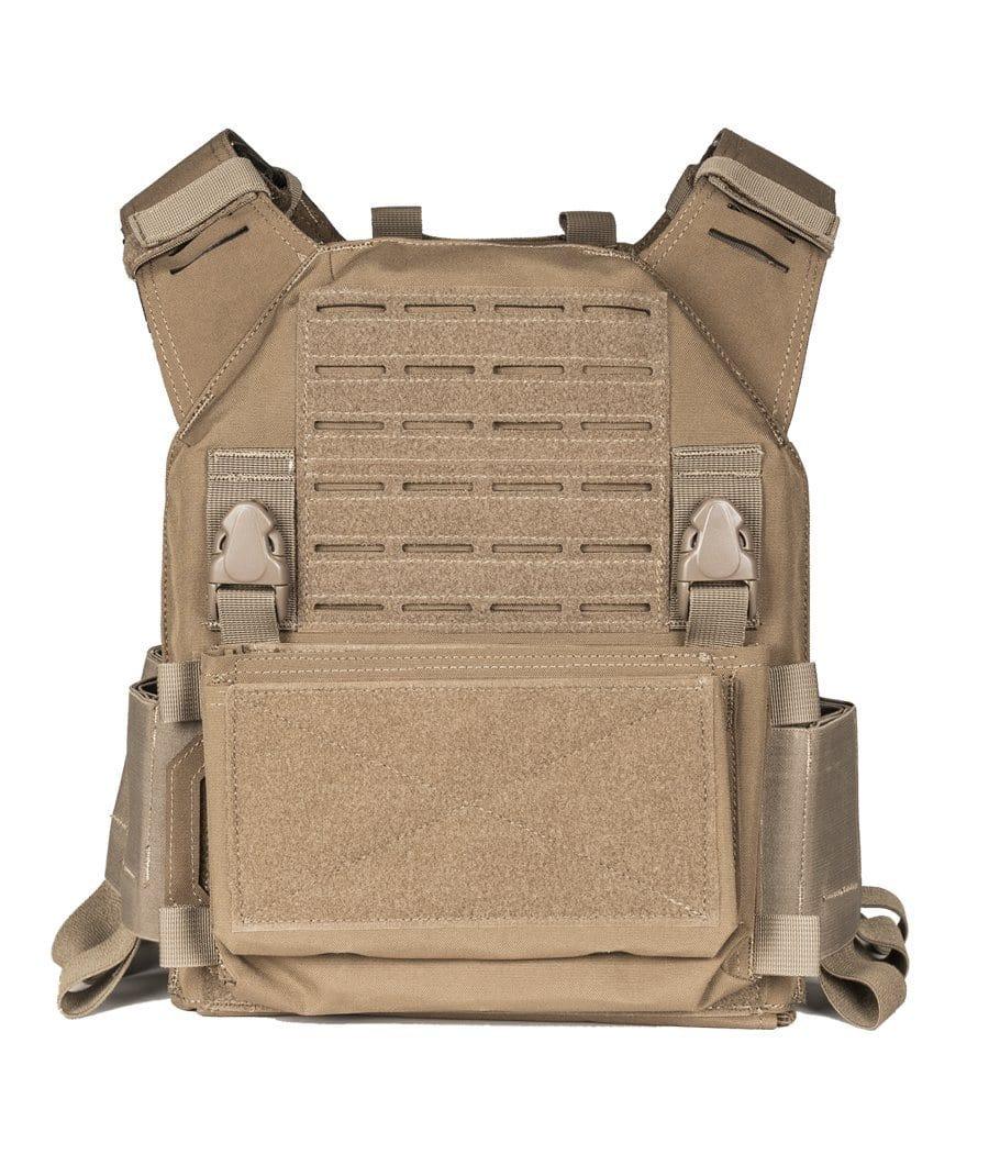 QRF Low Visibility Minimalist Plate Carrier with Armor Plates