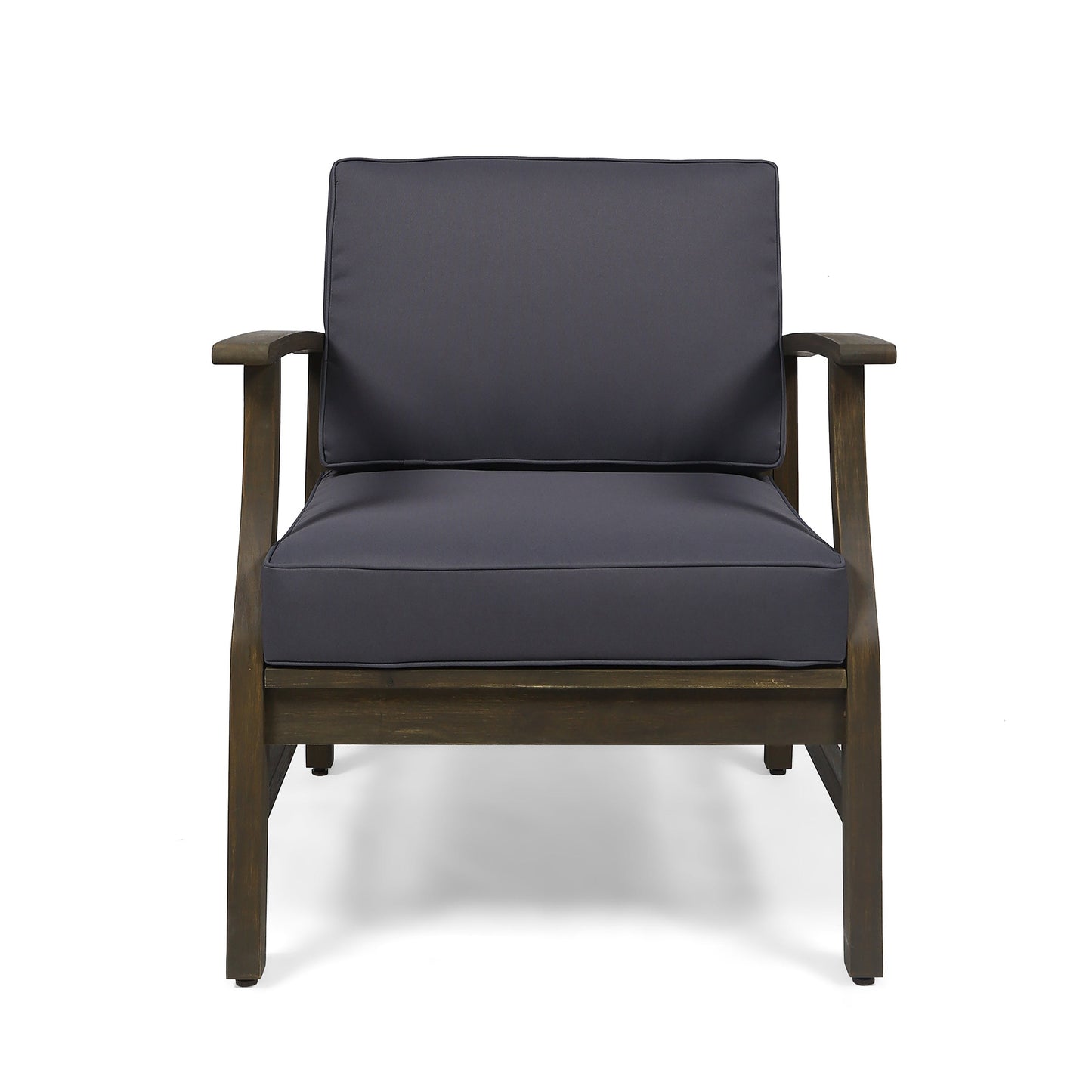 Perla Club Chairs Set of 2, Dark