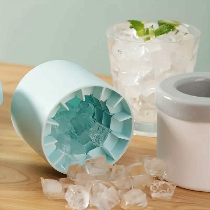 Quick Freezer Silicone Ice Cube Mold