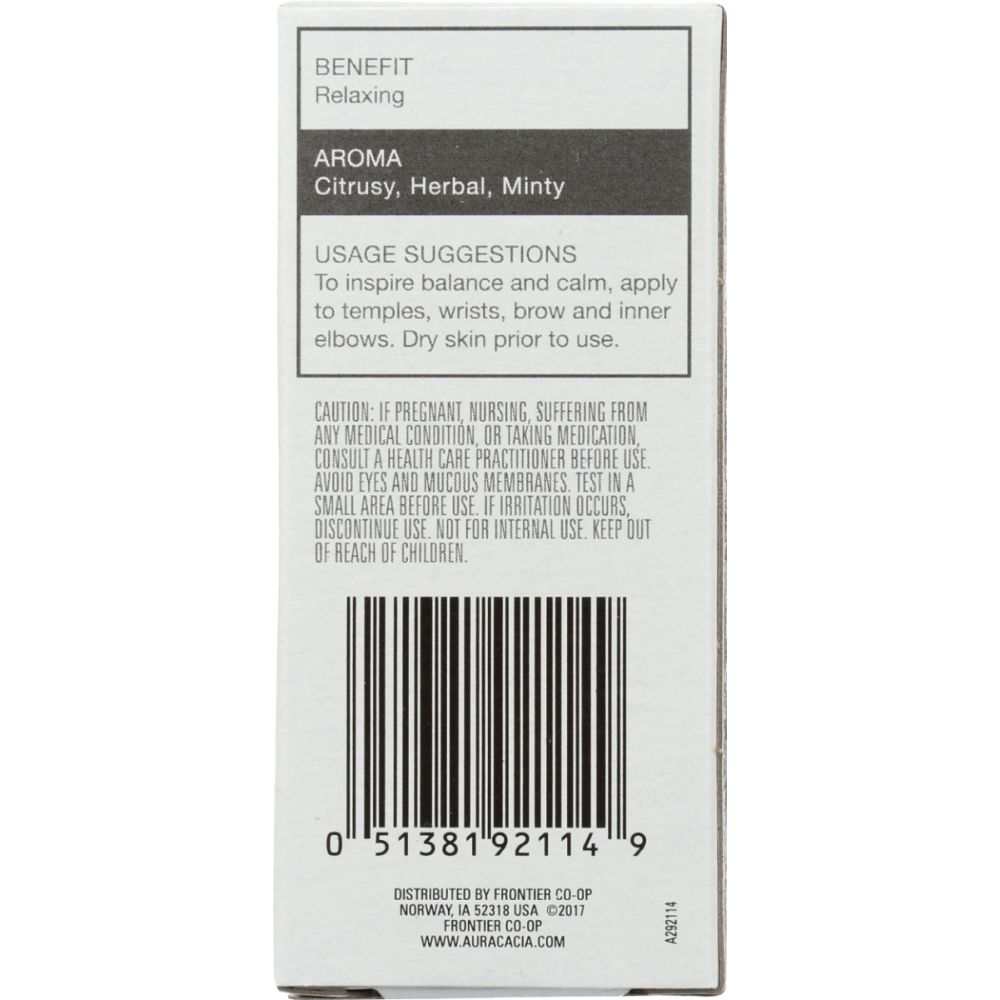 AURA CACIA: Chill Pill Roll On, 0.31 fo