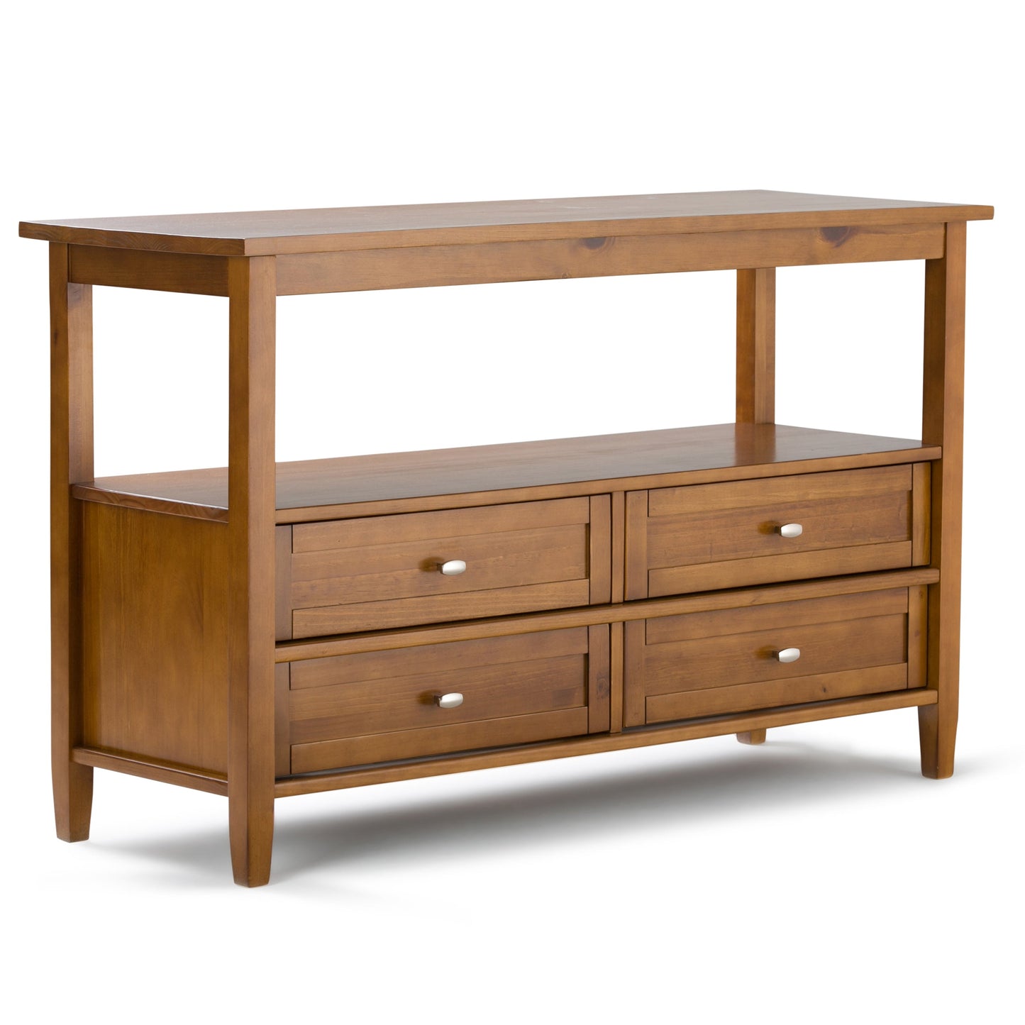 Warm Shaker 48 Inch Wide Solid Wood Console Sofa Table
