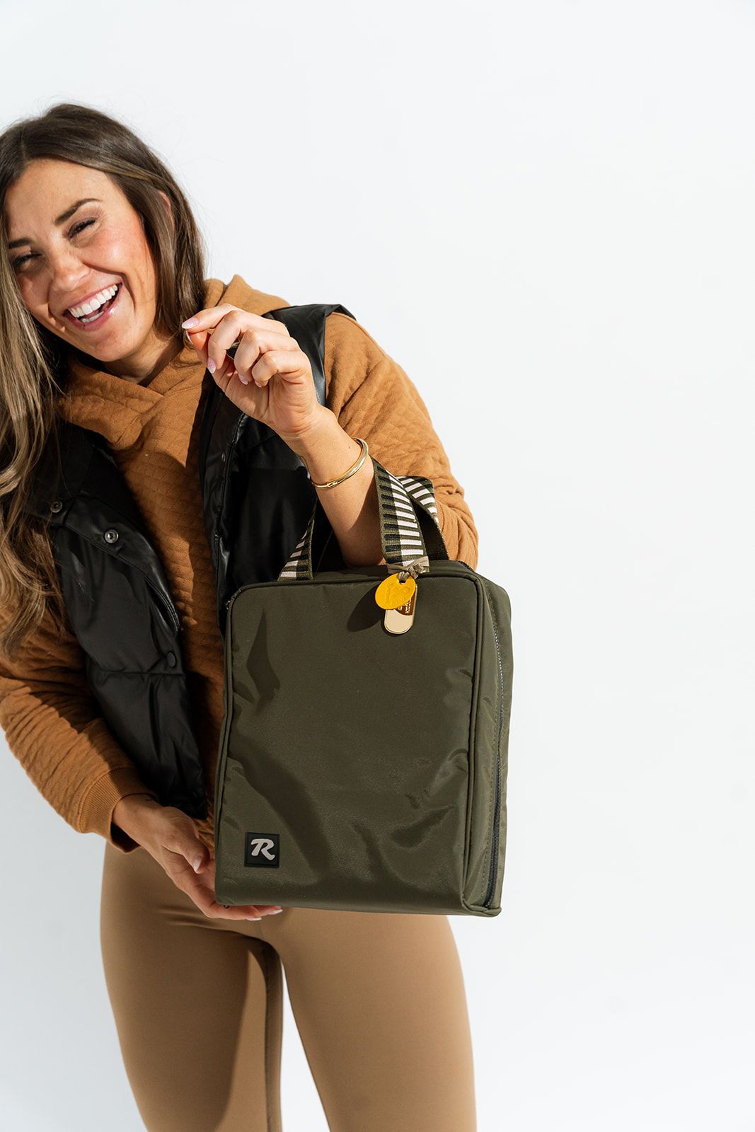 Reveille Vertical Nylon Cosmetic Case