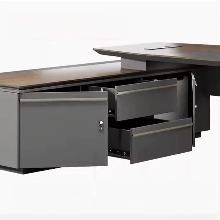 Finley · Modern L-Shaped Executive Desk