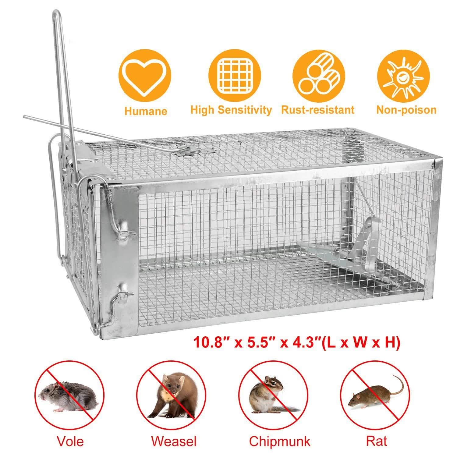 Rat Trap Cage Humane Live Rodent