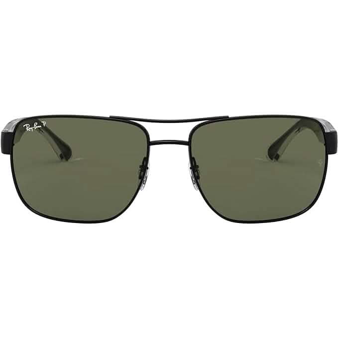 Ray-Ban Men's Rb3530 Square Sunglasses (Refurbished)