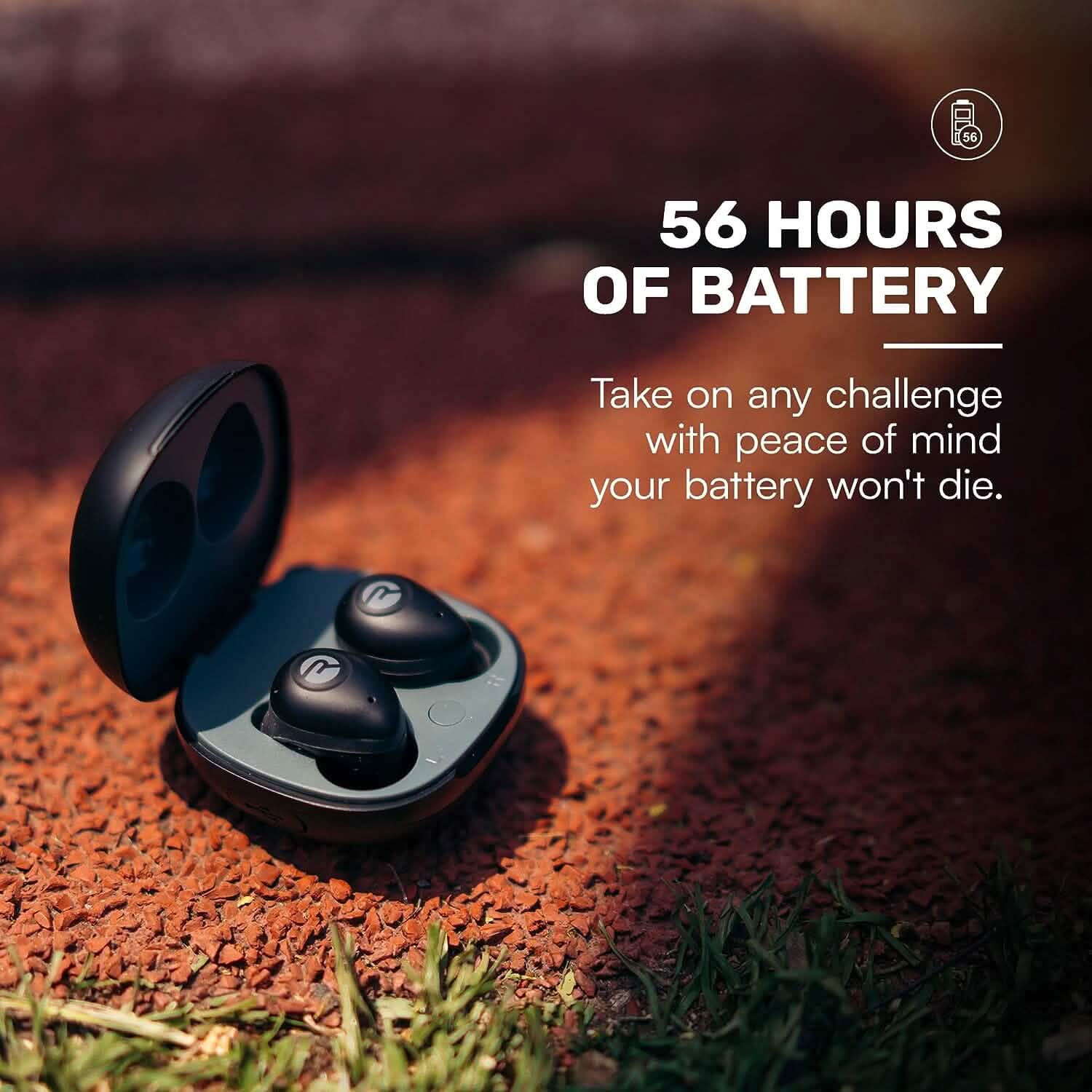 Écouteurs sans fil Bluetooth Raycon Fitness avec micro intégré (reconditionnés)
