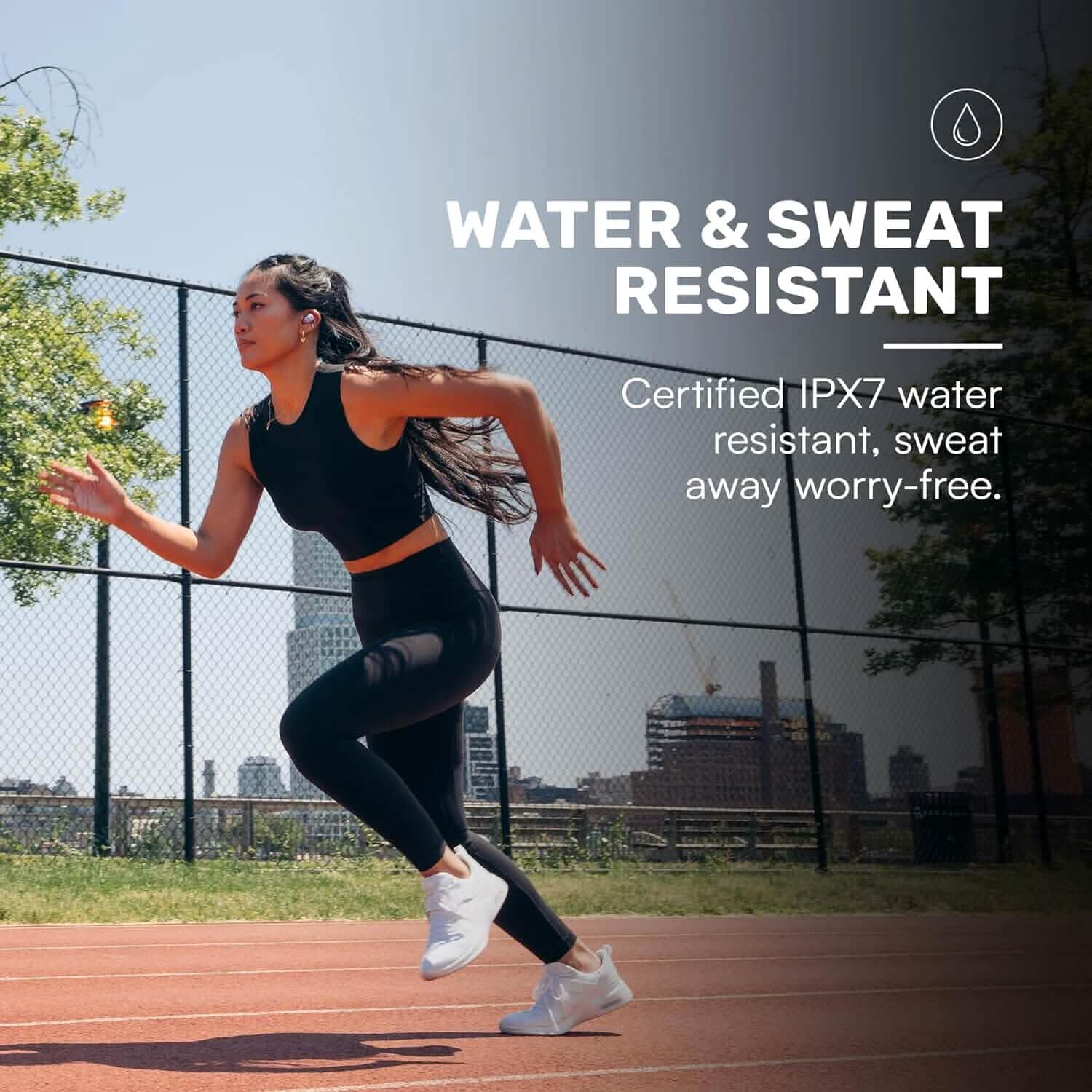 Écouteurs sans fil Bluetooth Raycon Fitness avec micro intégré (reconditionnés)
