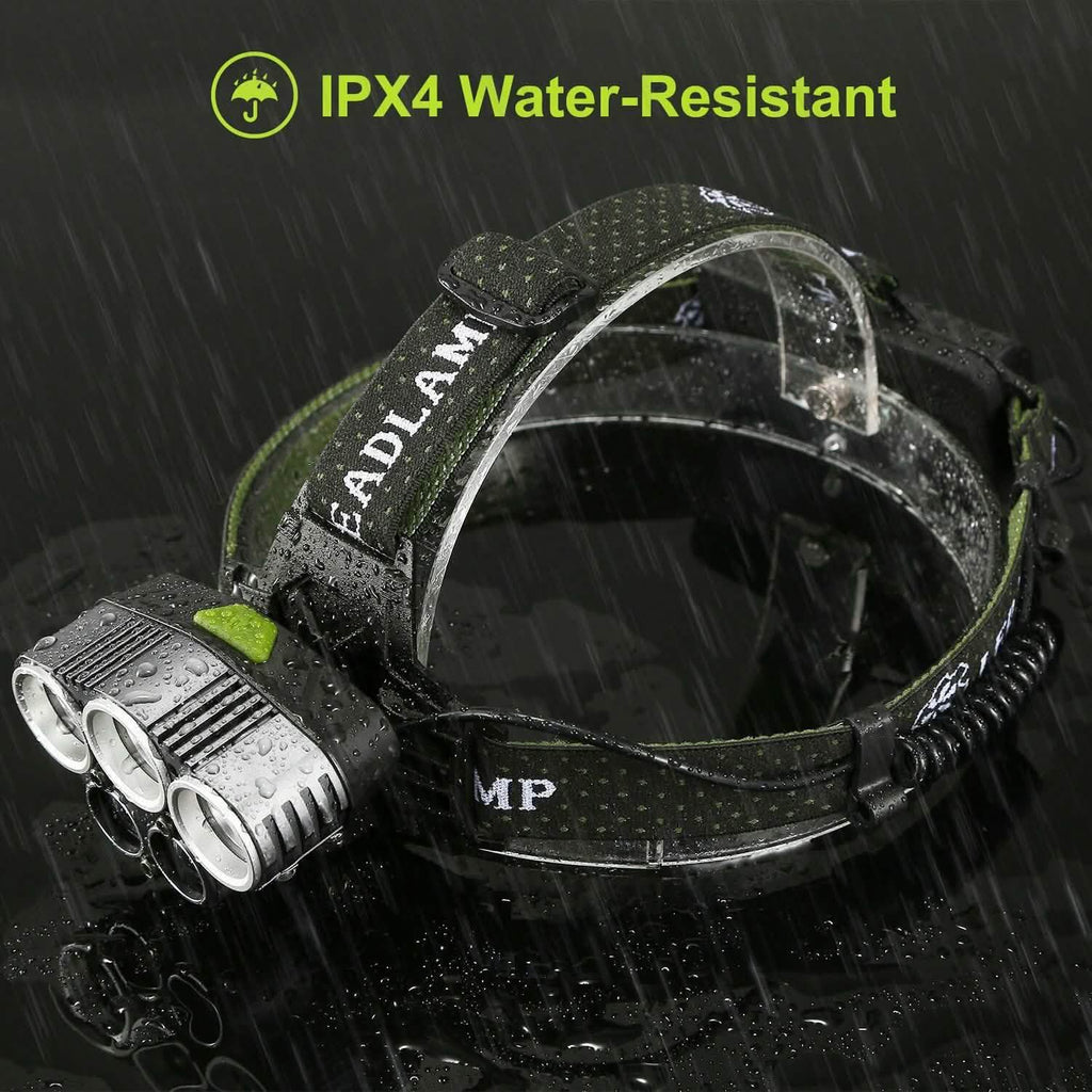 Rechargeable 6 Modes Headlamp 20000 Lumen