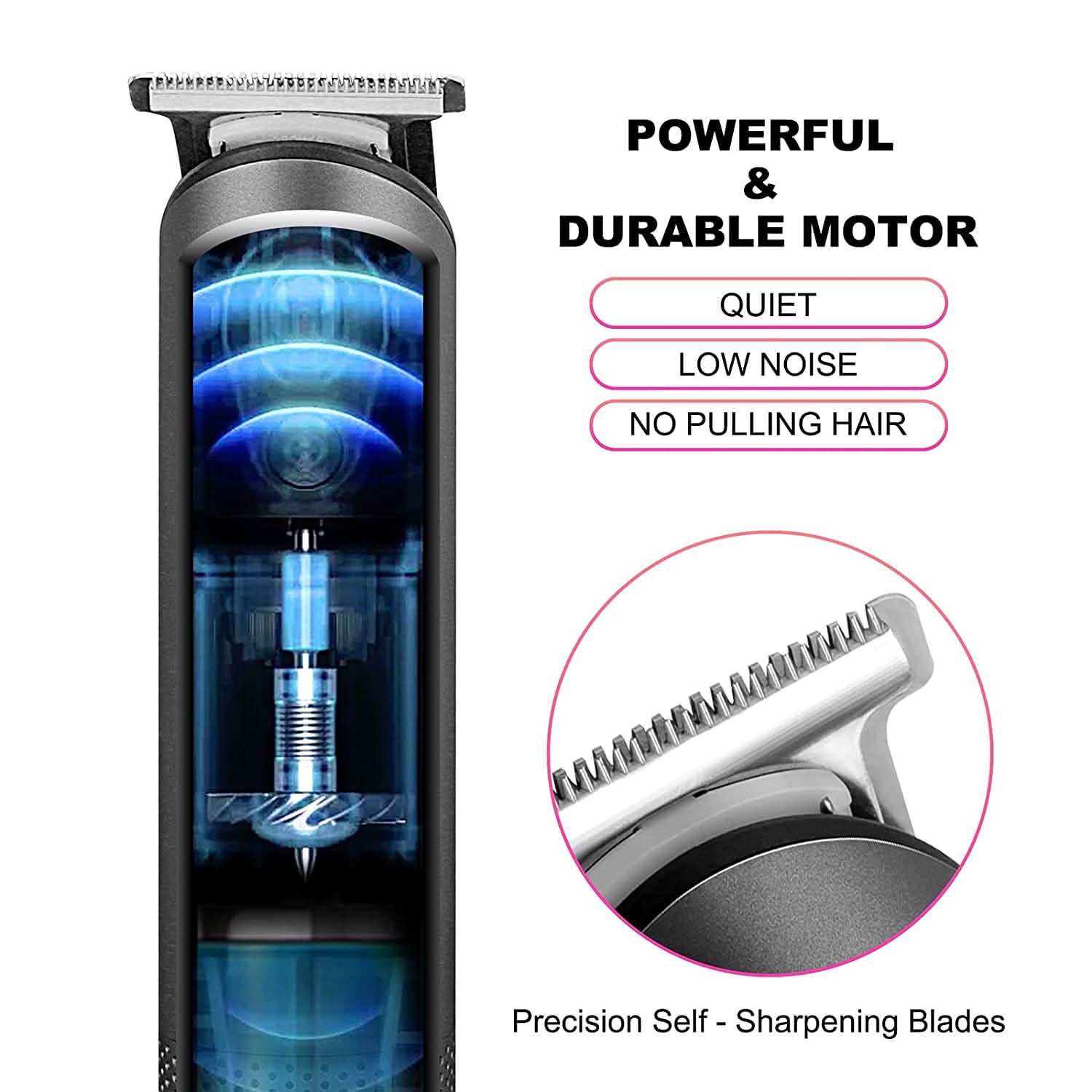Tondeuse rechargeable pour femme