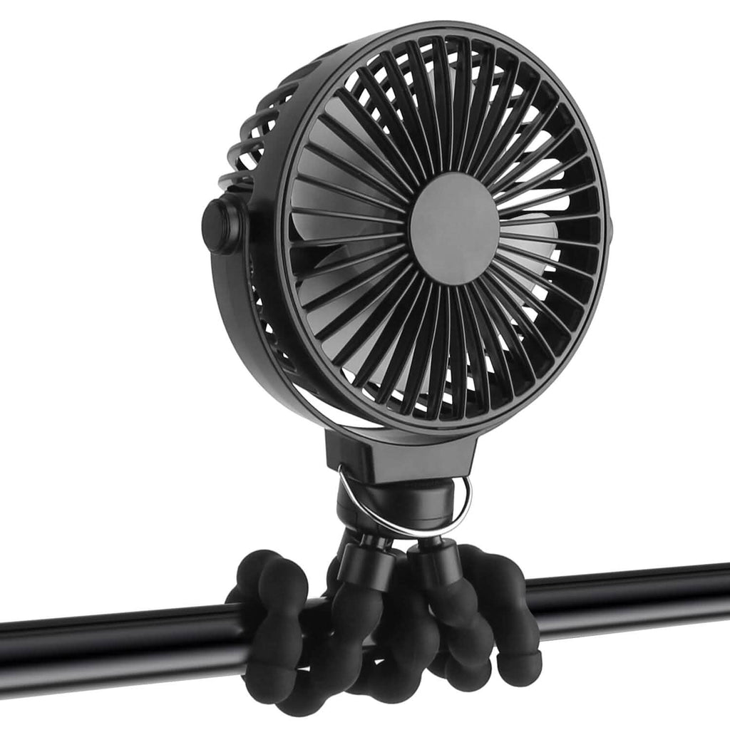 Rechargeable Handheld Fan with Flexible Tripod
