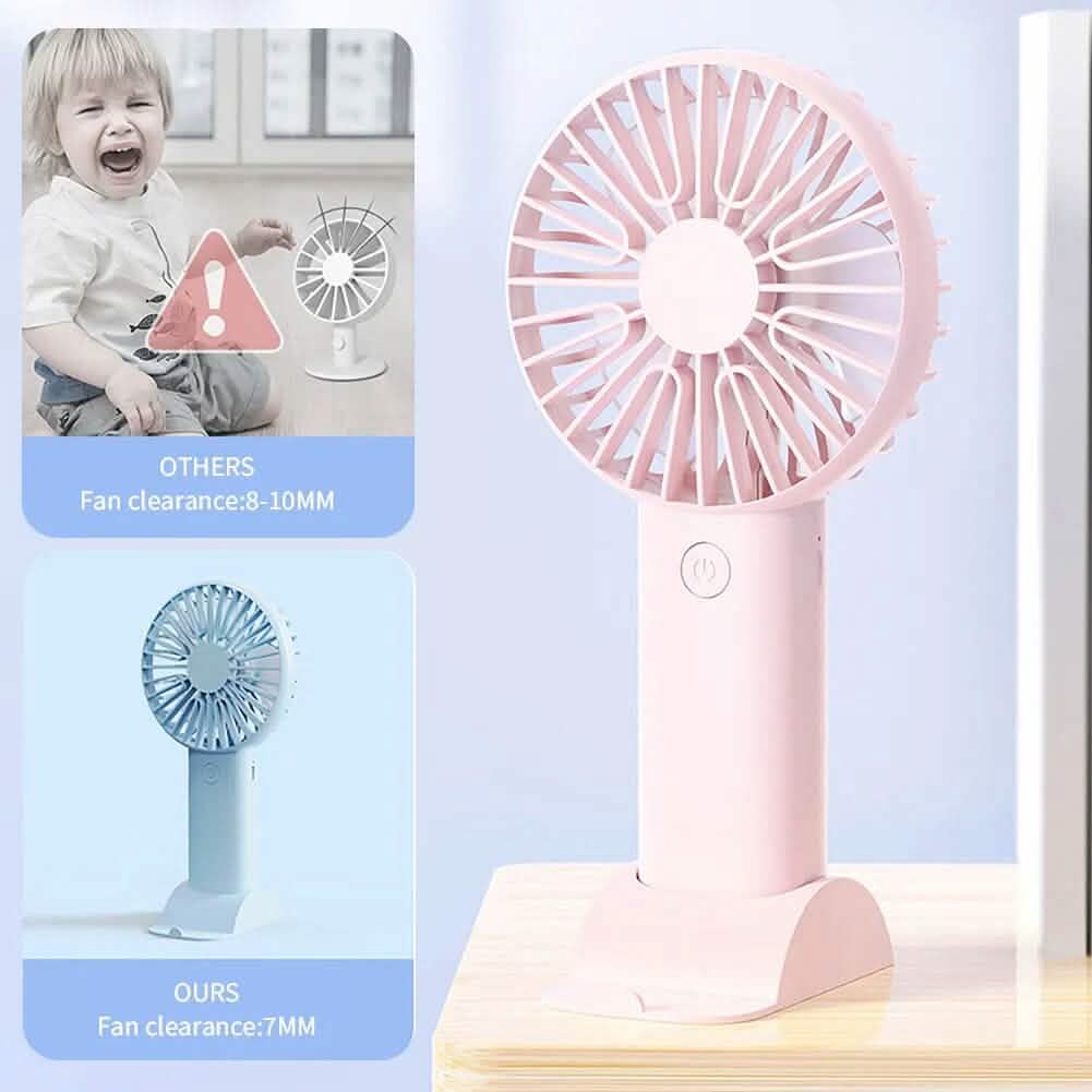 Mini-ventilateur portable rechargeable