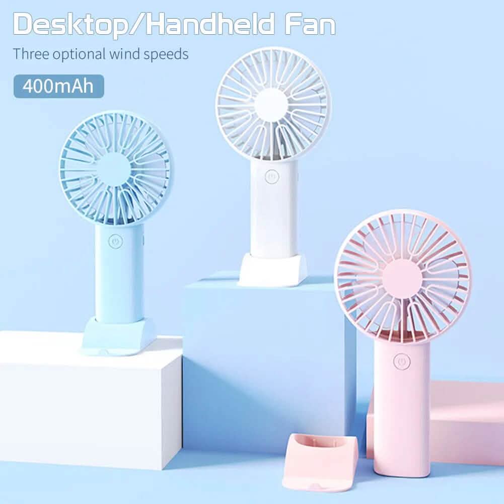 Mini-ventilateur portable rechargeable