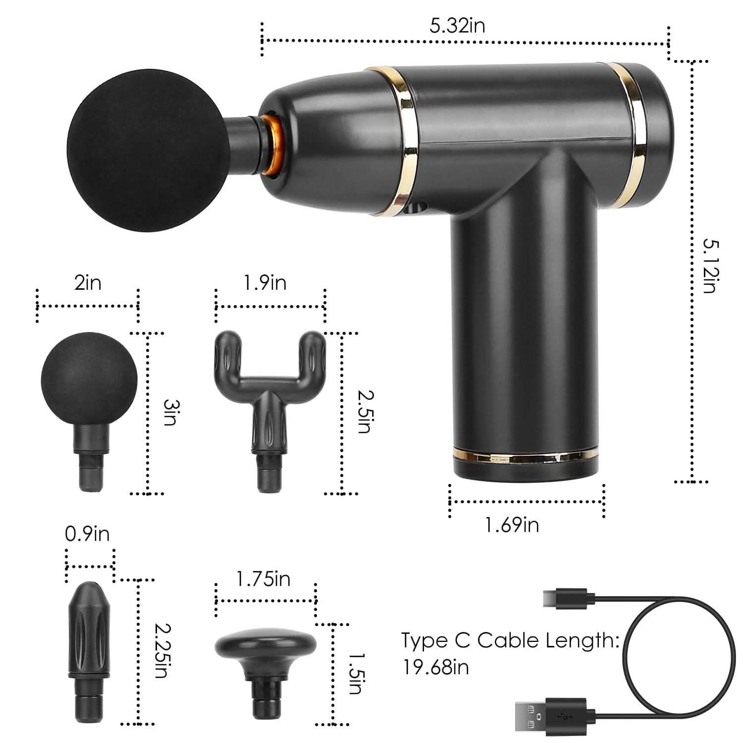 Rechargeable Percussion Massage Gun