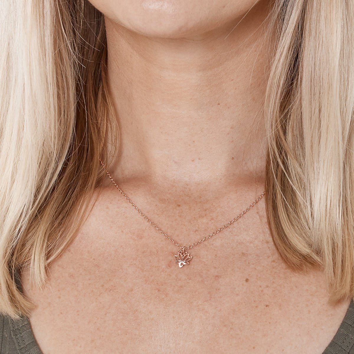 Recovery Lotus Necklace