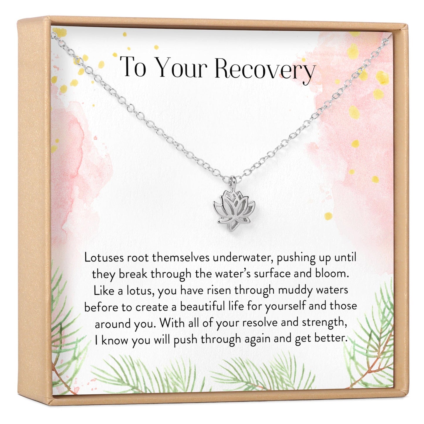 Recovery Lotus Necklace