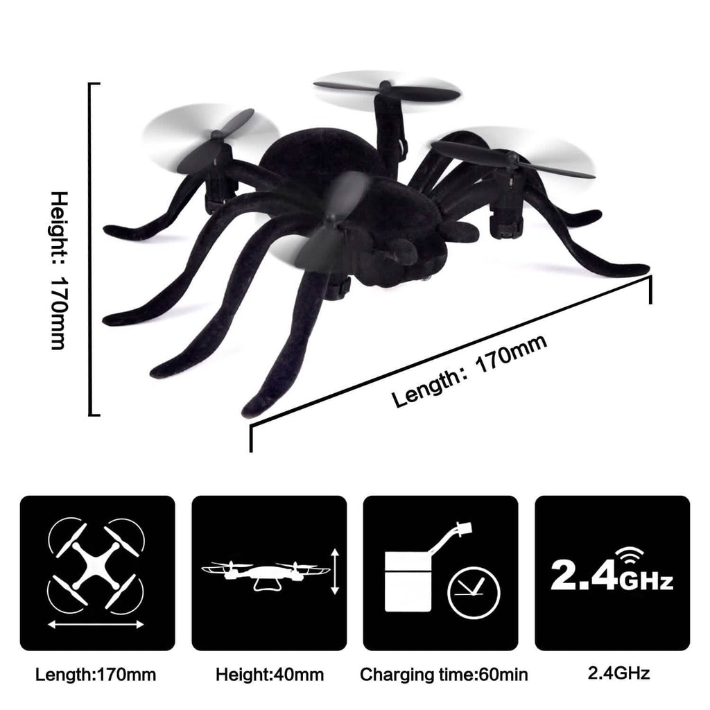 Drone quadricoptère araignée télécommandé