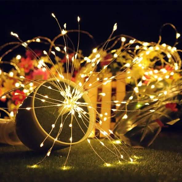 リモコン防水クリスマス花火LEDストリングライト