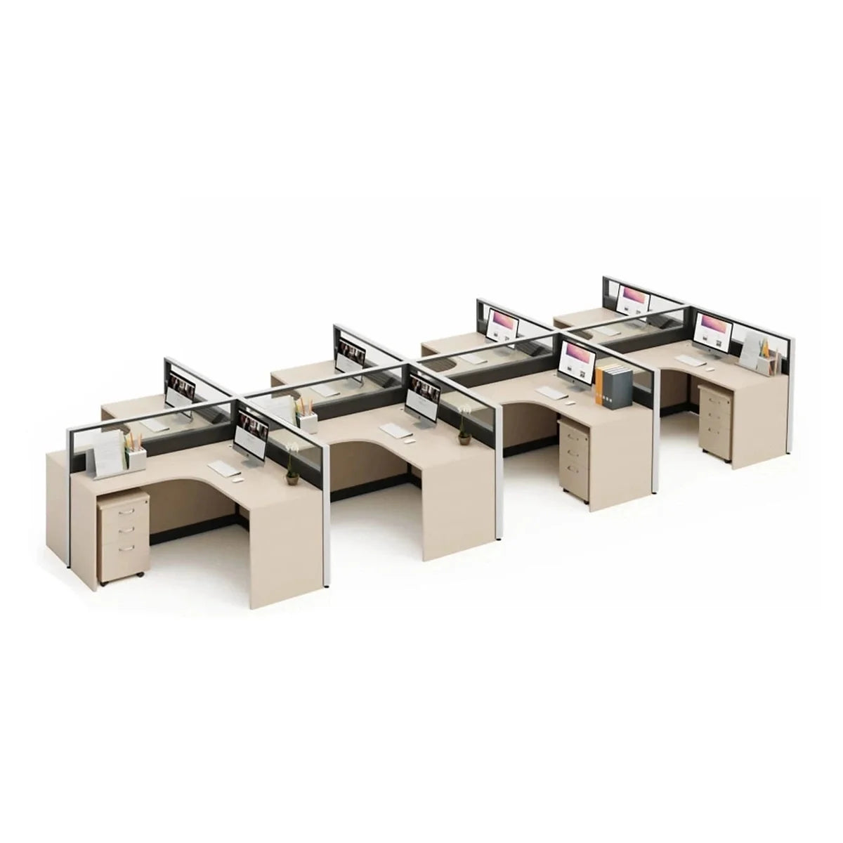 Valtra · L-Shaped Cubicle Workstation