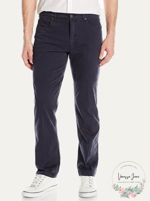 Michael Stars Men’s Classic Fit 5 Pocket Pants, Size 33