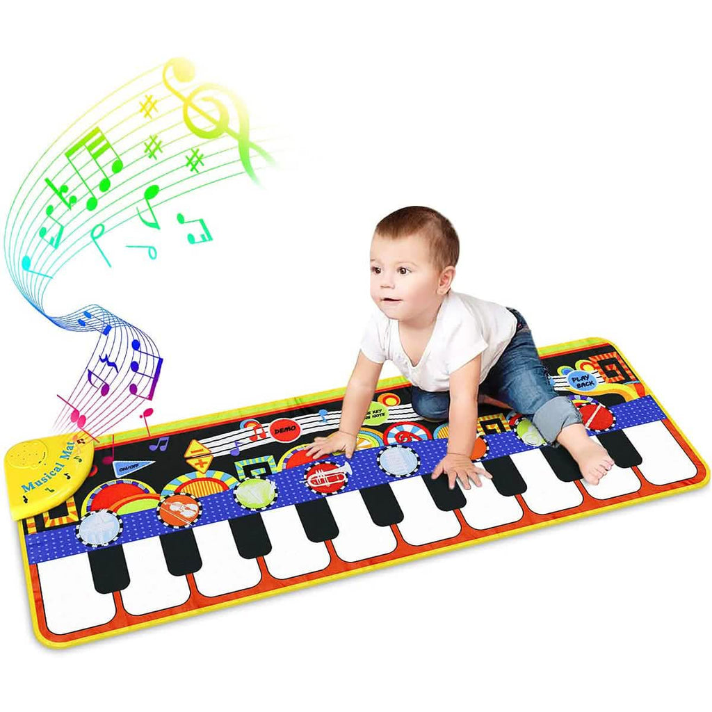 Tapis musicaux pour enfants RenFox, jouets d'éveil