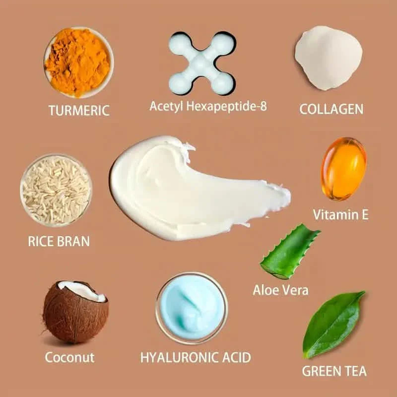 Crème Lifting Visage au Rétinol avec Acide Hyaluronique, Acétyl Hexapeptide-8