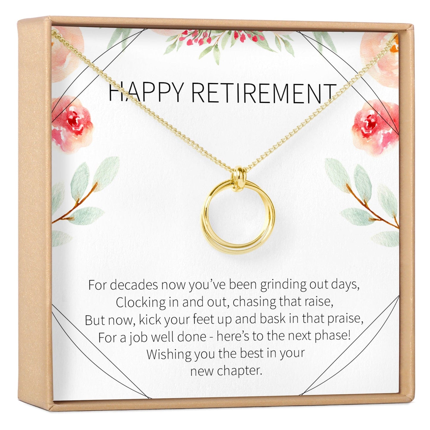 Retirement Necklace, Multiple Styles