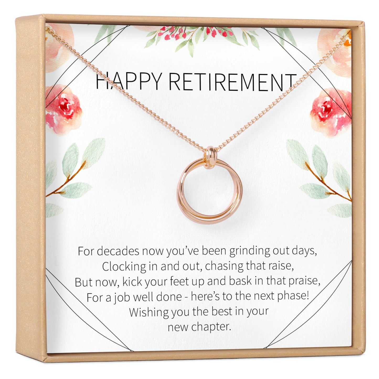 Retirement Necklace, Multiple Styles