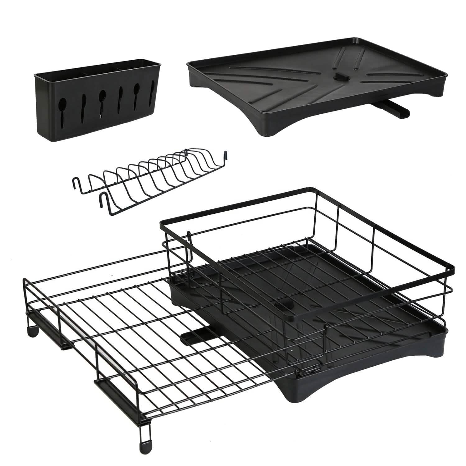 Retractable Dish Drying Rack