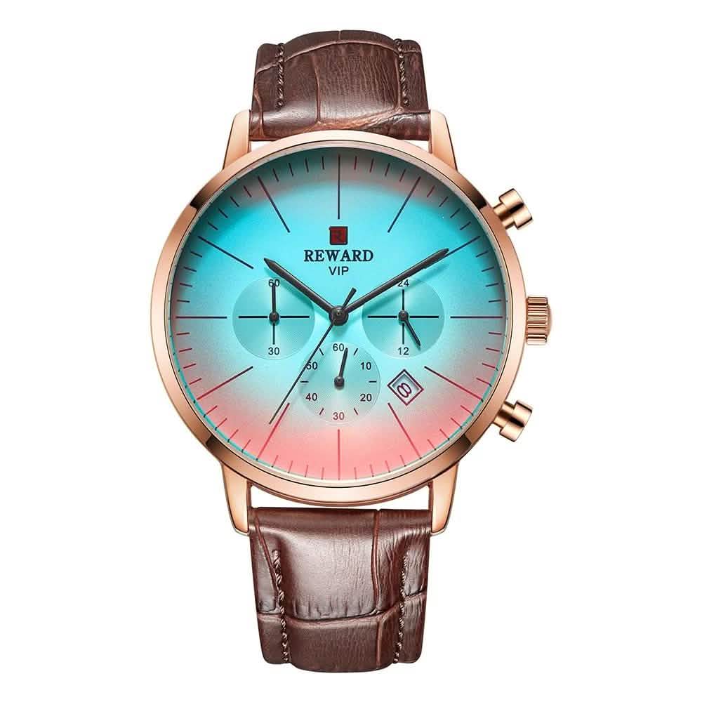 REWARD Montres sport homme étanches Montre-bracelet de plein air