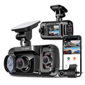 Rexing - R4 4 Channel Dash Cam with All Around 1080p Resolution, Wi-Fi, and GPS - Black  (Refurbished)
