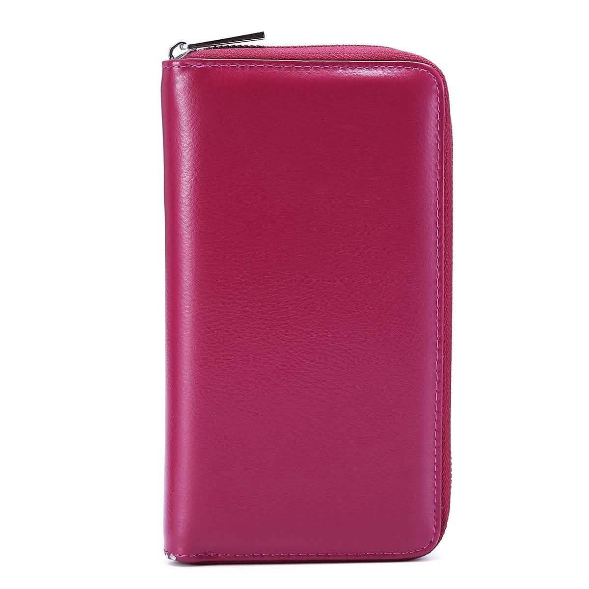 RFID 36 Card Slots Holder Long Clutch Wallet - Assorted Colors
