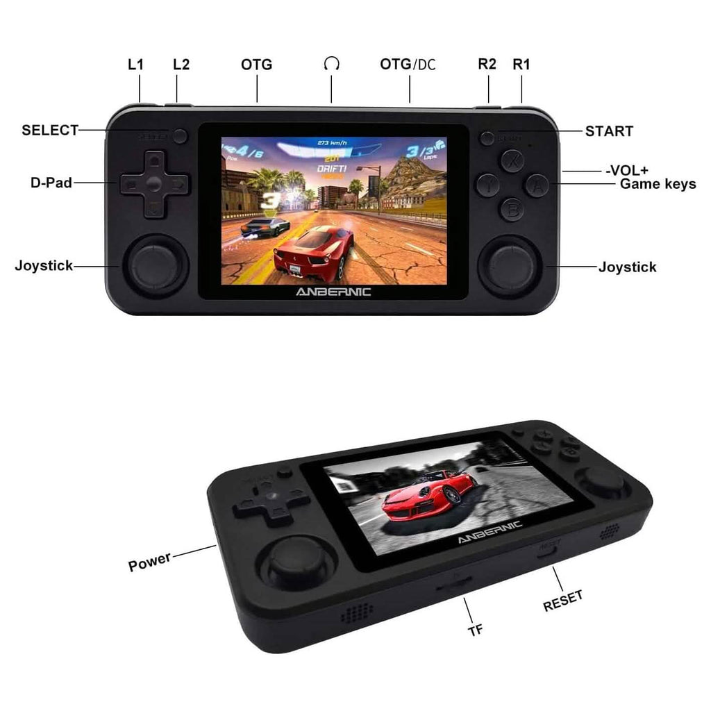 RG351P Handheld Game Console