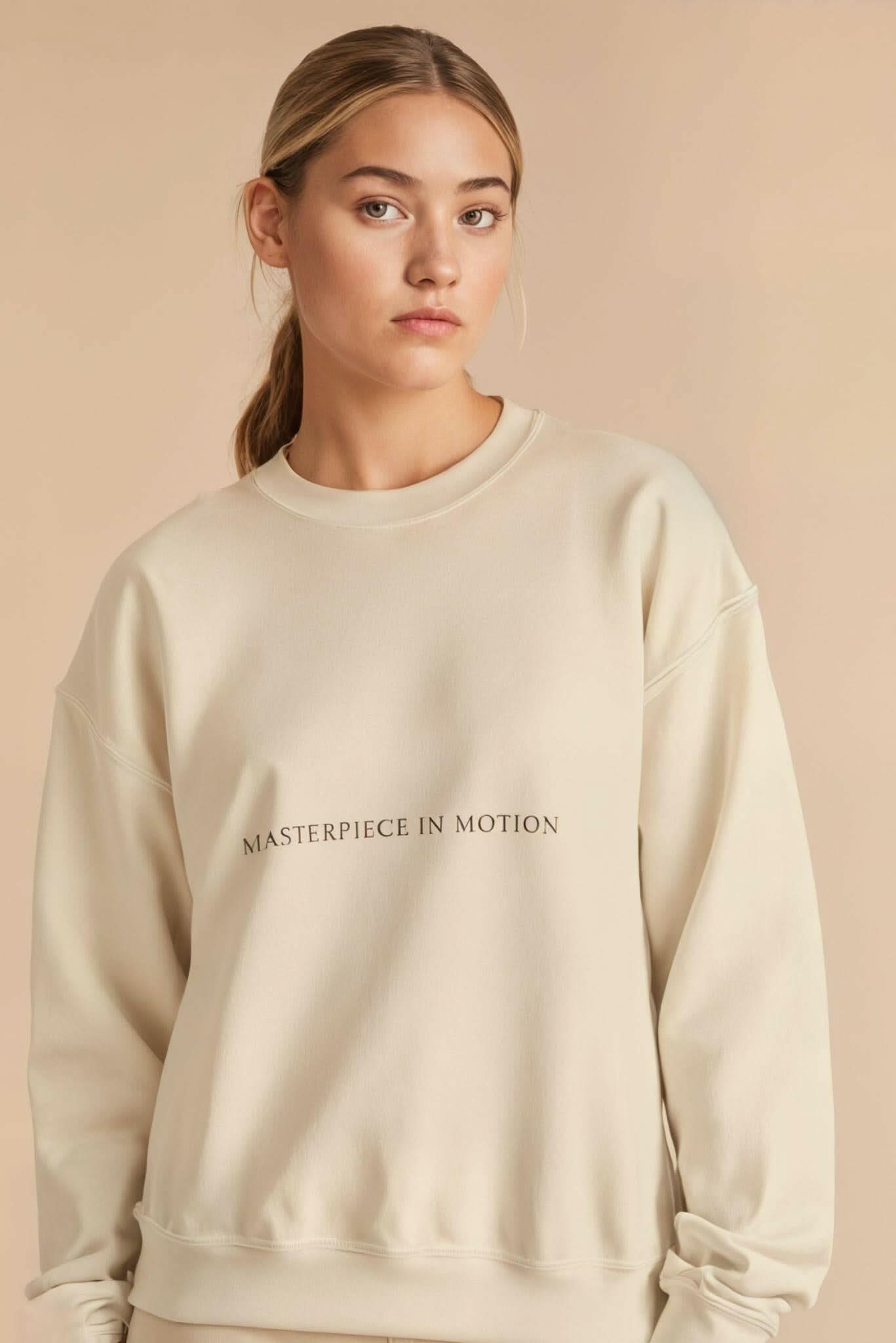 Ria Heavy Cotton Crewneck Sweatshirt