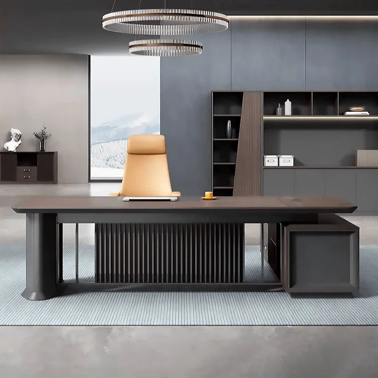 Colmar · Modern L-Shaped Executive Desk