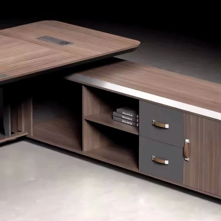Colmar · Modern L-Shaped Executive Desk