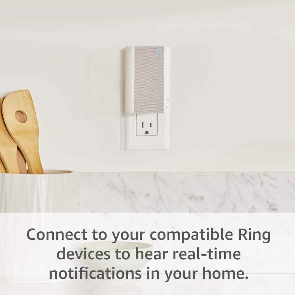 Sonnette Ring Chime Pro 2e génération avec prolongateur Wi-Fi (reconditionnée)