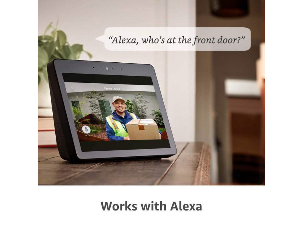 Sonnette Vidéo Intelligente Ring Peephole Cam, Sonnette Vidéo HD Wifi Compacte