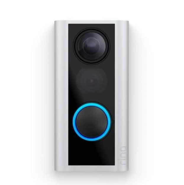Sonnette Vidéo Intelligente Ring Peephole Cam, Sonnette Vidéo HD Wifi Compacte