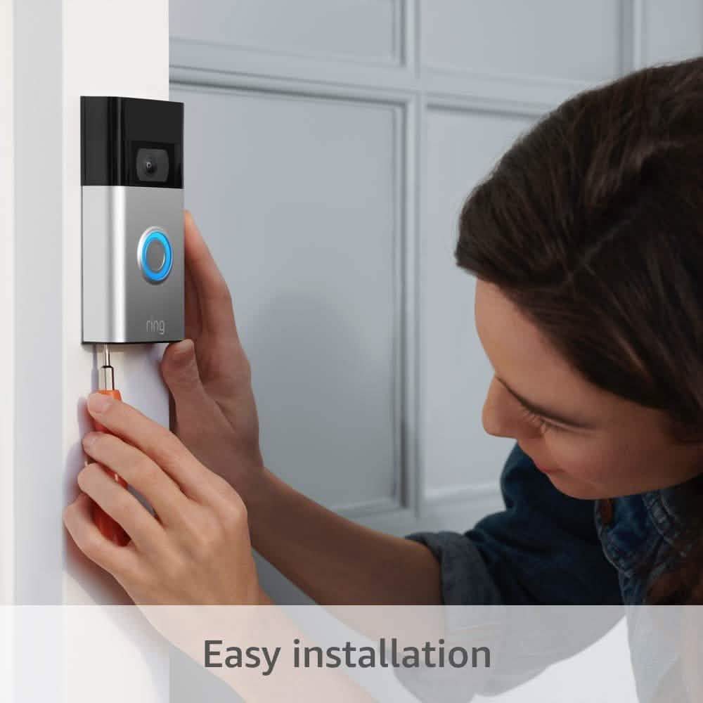 Ring Video Doorbell 1080p HD 2020 Release (Refurbished)