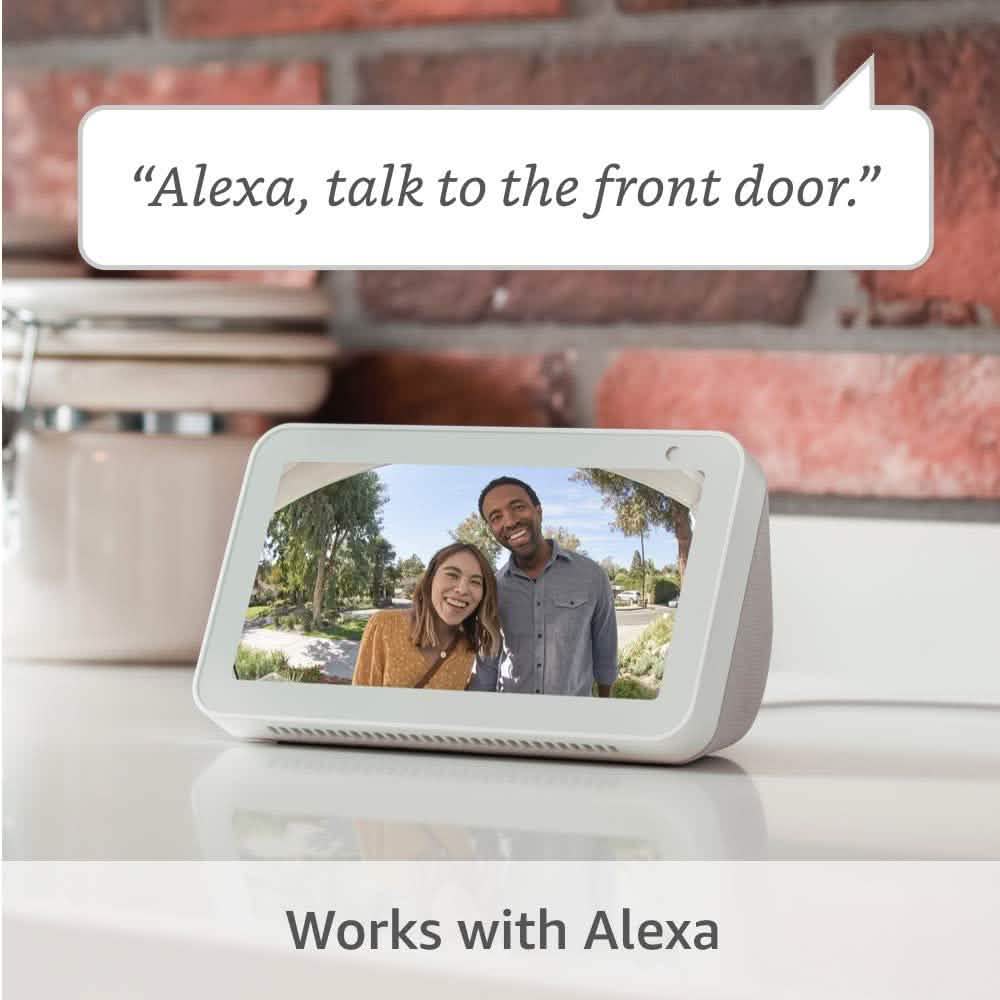 Sonnette vidéo Ring 3 avec WiFi amélioré et détection de mouvement optimisée (reconditionnée)