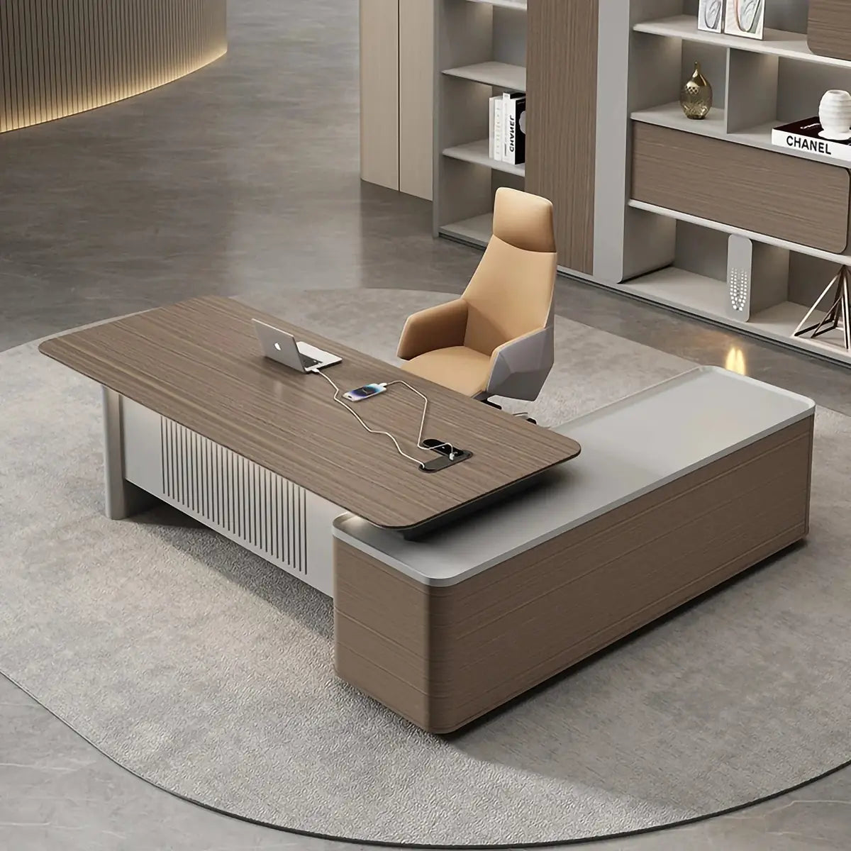 Sayers · Modern L-Shaped Executive Desk