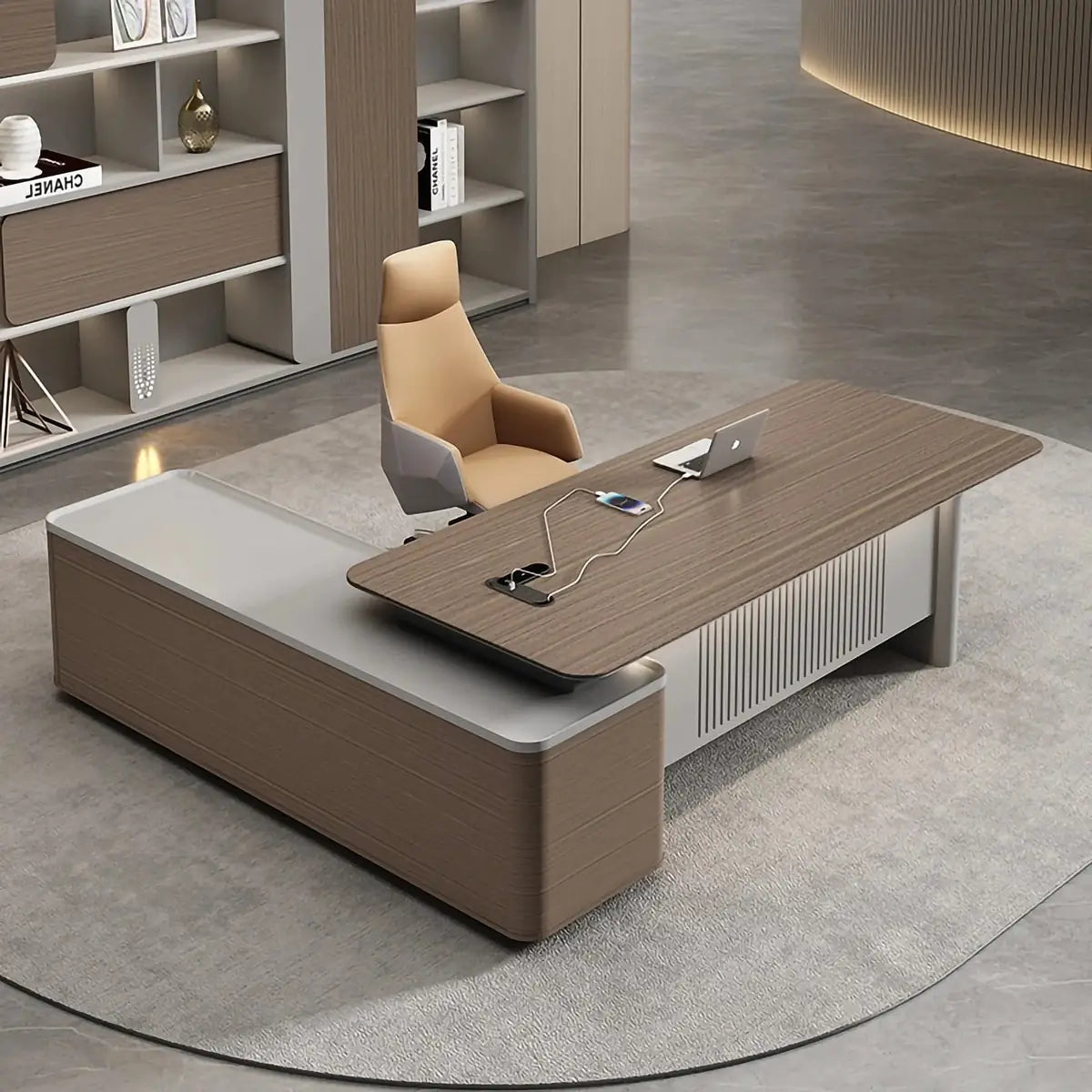 Sayers · Modern L-Shaped Executive Desk