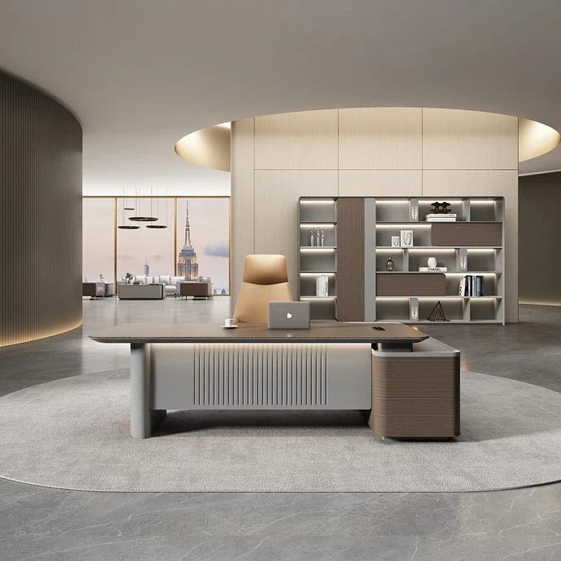 Sayers · Modern L-Shaped Executive Desk