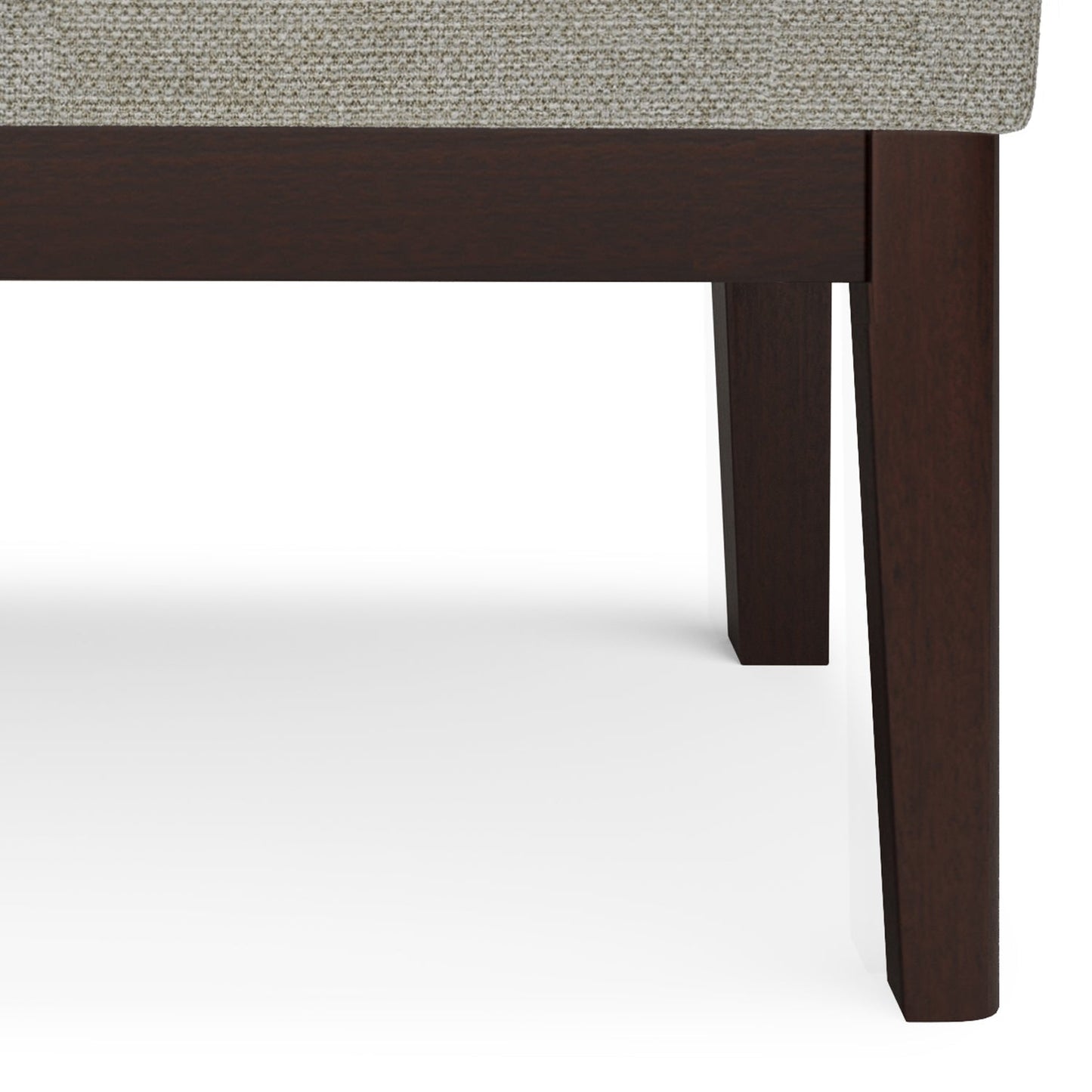 Carlson Small Ottoman Bench in Greige