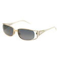 Lunettes de soleil Roberto Cavalli Femme RC0424 772 Or/Blanc 53 17 130 Cerclage intégral Ovale