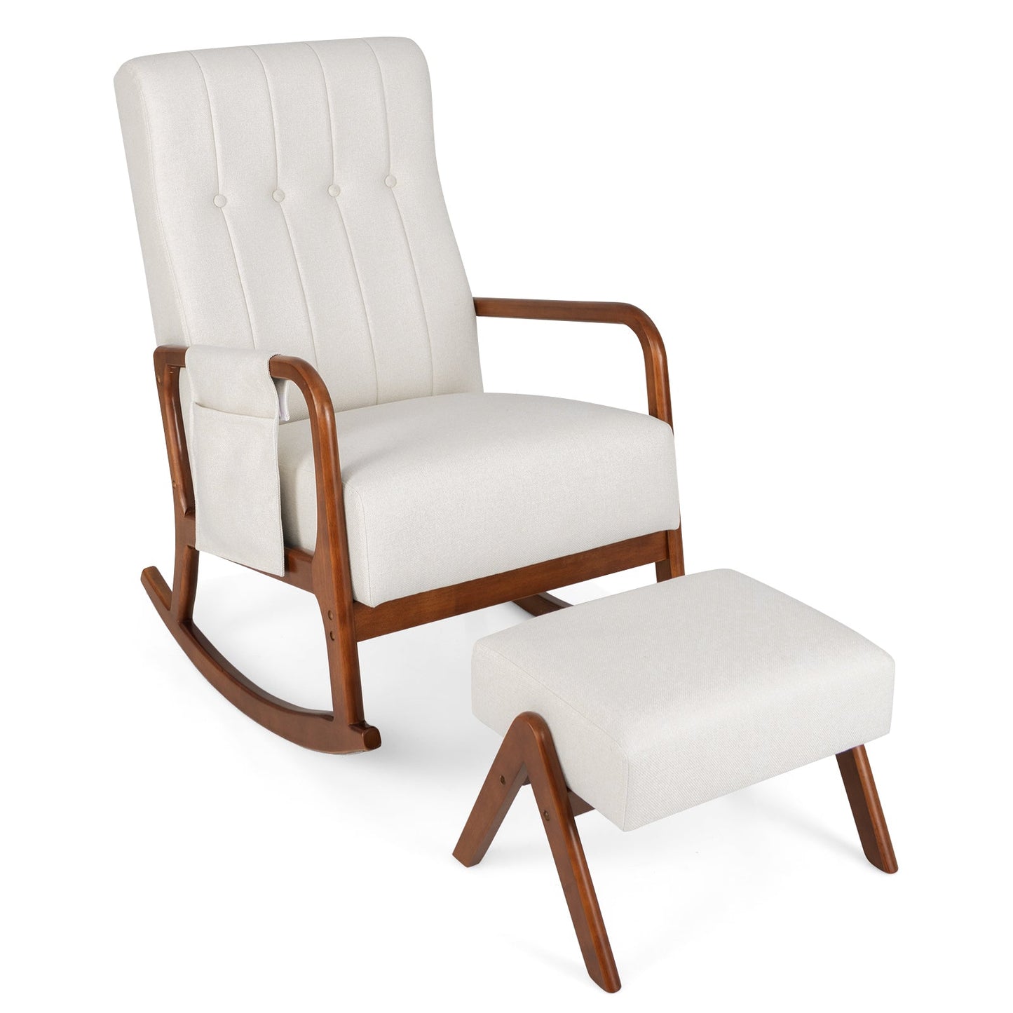 Rocking Chair with Ottoman