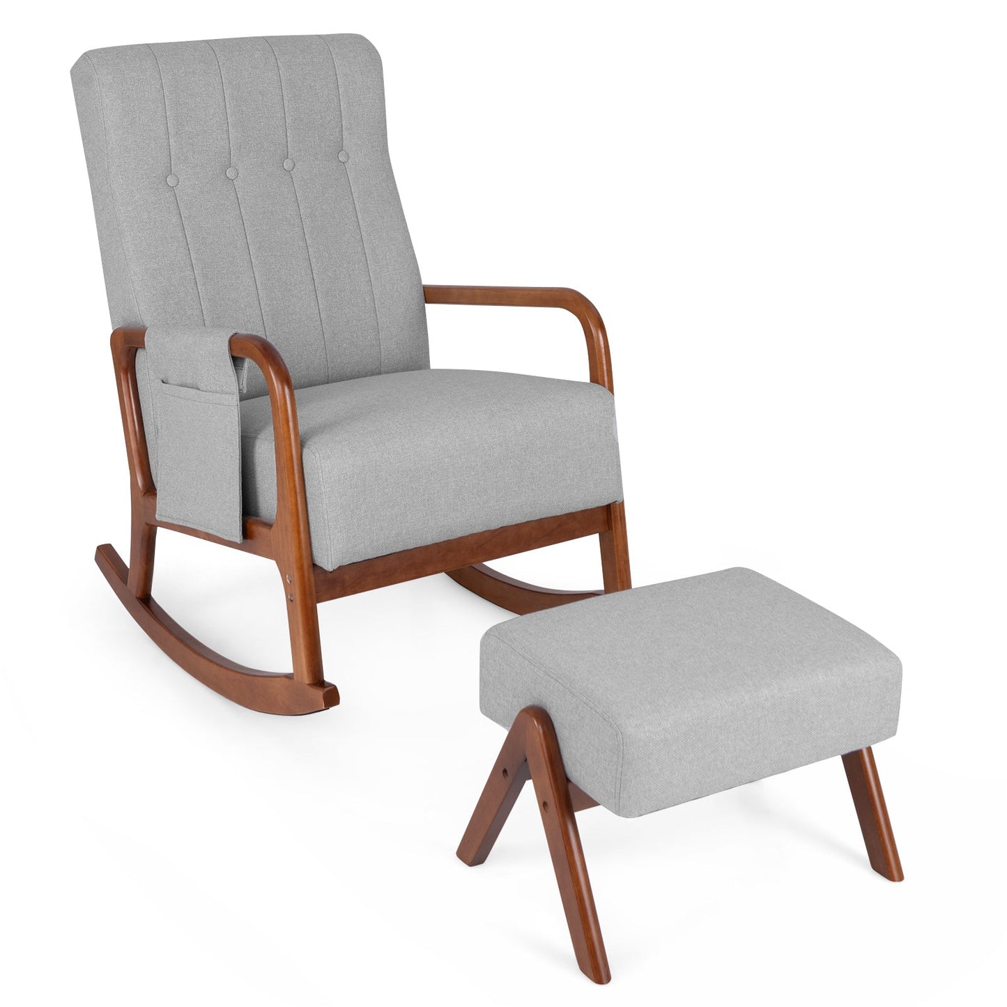 Rocking Chair with Ottoman