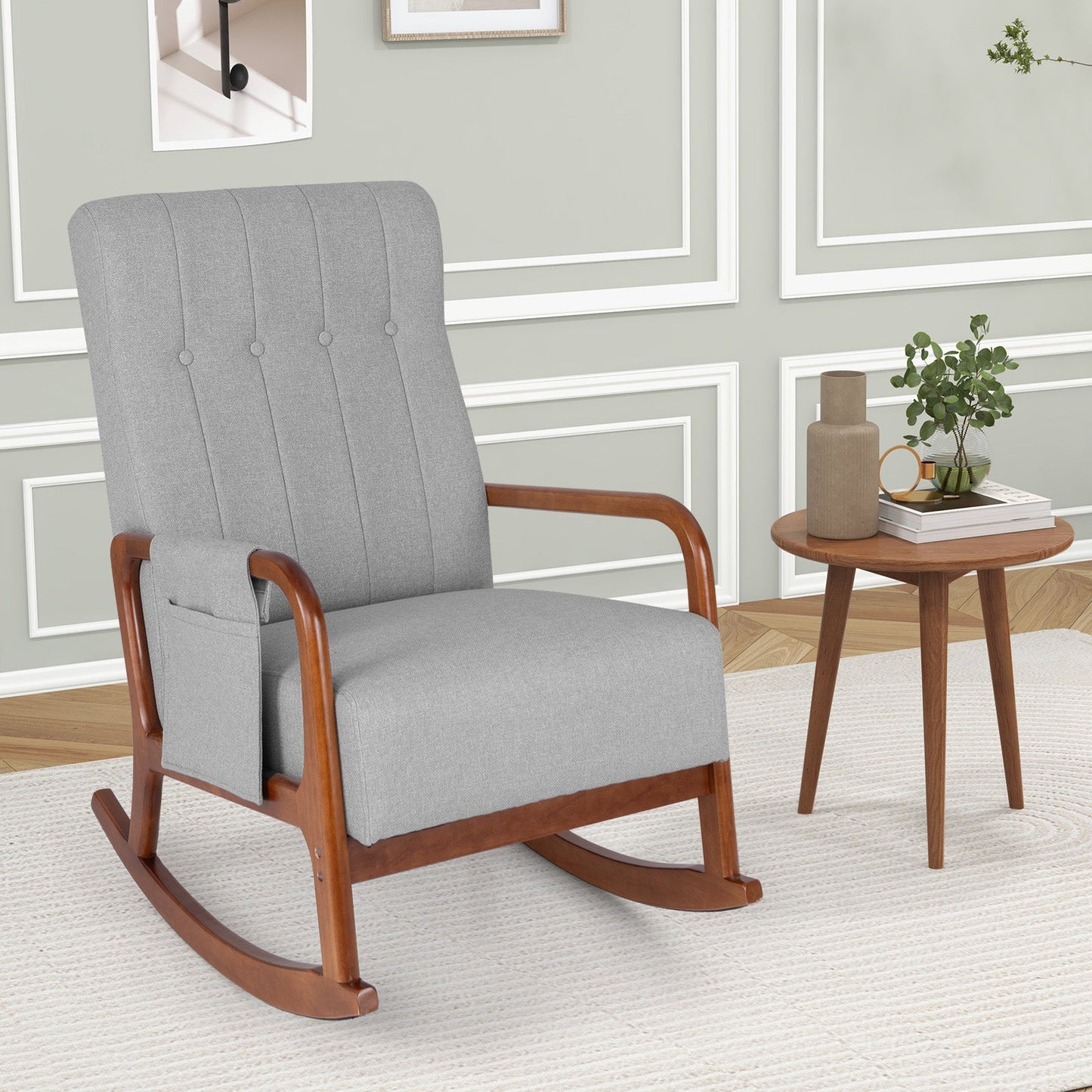 Rocking Chair with Ottoman