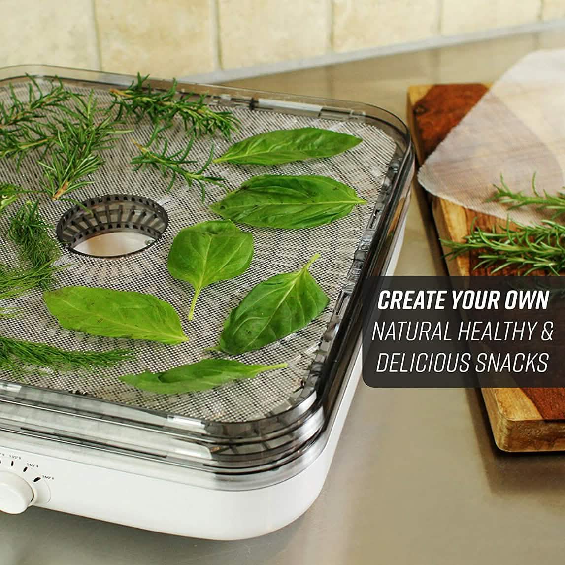 Déshydrateur Ronco Turbo EZ-Store à 5 plateaux avec circulation d'air par convection